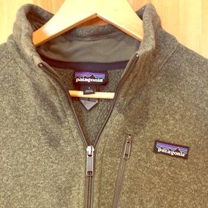 PATAGONIA Men’s Quarter Zip Green